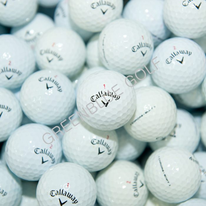50 Callaway Chrome Soft MINT & Near Mint Grade Golf Balls ★SPECIAL PRICE★(with pen markings, logo)