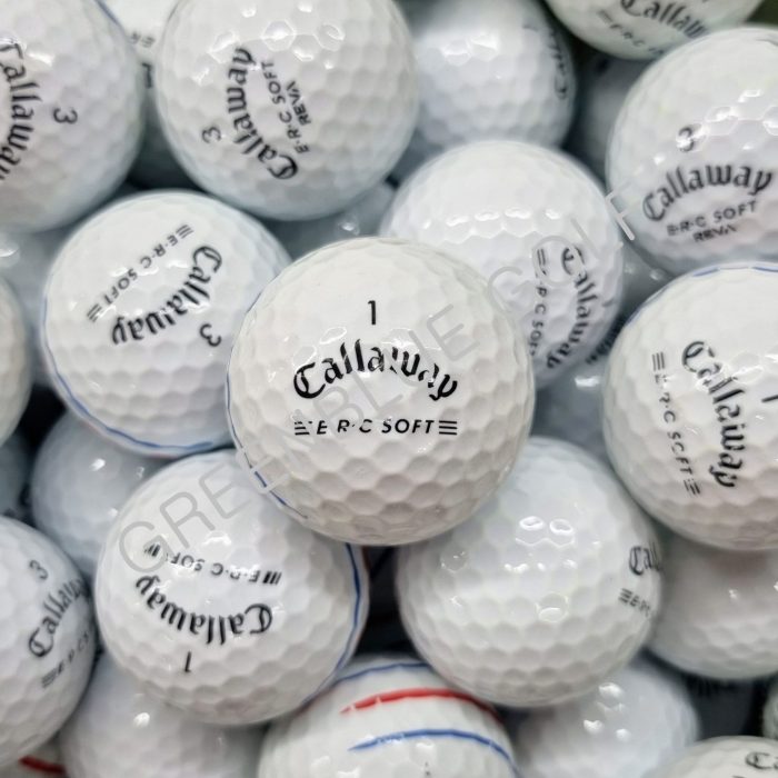 50 Callaway ERC Soft Triple Track Golf Balls Practice Grade ★Clearance SALE★