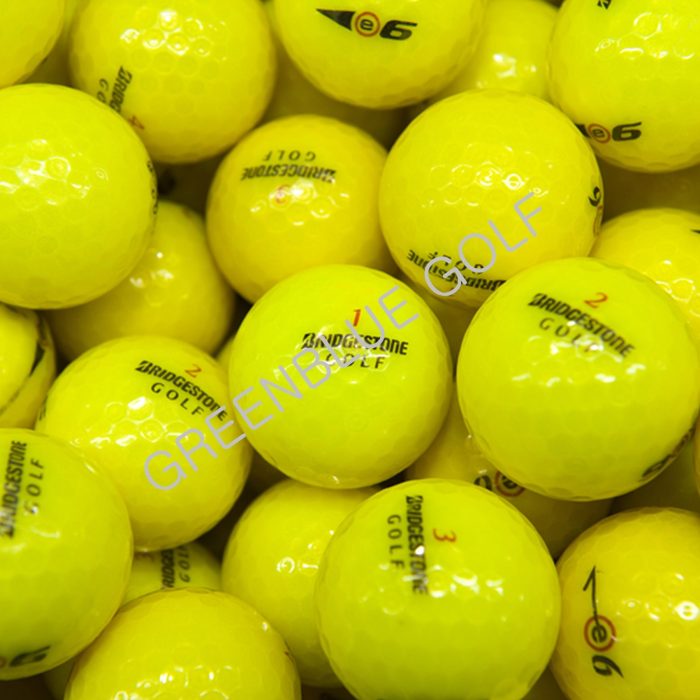 1 Dozen Bridgestone e6 Yellow MINT / Near Mint Grade