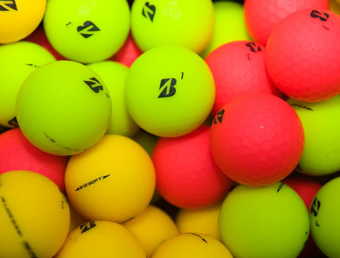 50 Bridgestone e12 SOFT Matte Colour MINT & Near Mint Grade Golf Balls ★SPECIAL PRICE★(with pen markings, logo)