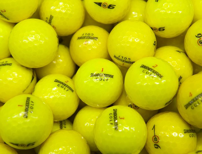 1 Dozen Bridgestone e6 Yellow MINT / Near Mint Grade