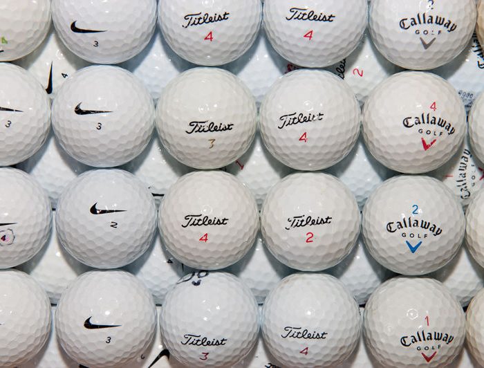 50 Callaway, Titleist, Bridgestone, Taylormade, Srixon Mint / Near Mint / Standard Grade Golf Balls