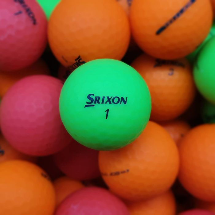 Srixon Soft Feel Matte Colour Balls