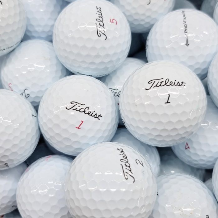 50 Titleist PRO V1 , V1X Near Mint / Standard / B Grade Golf Balls. See Description